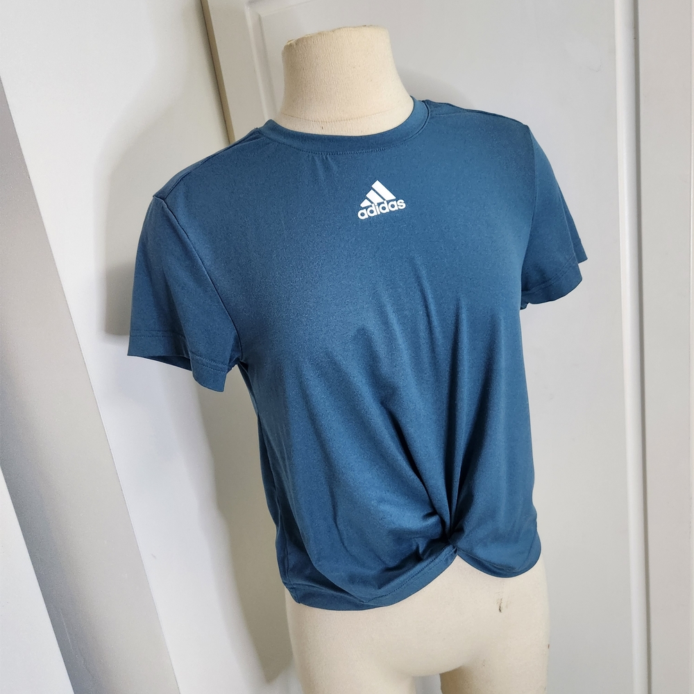 Adidas Women's Blue T-Shirt